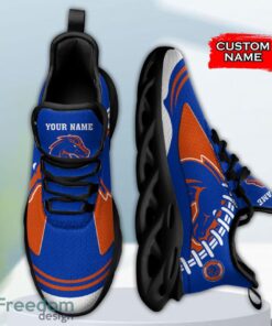 Boise State Broncos NCAA Max Soul Shoes Big Logo And Custom Name Sneakers For Men Women Product Photo 3