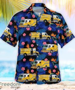 Boone County (Columbia, MO) Fire District Beach Hawaiian Shirt Gift For Summer Holiday Product Photo 2