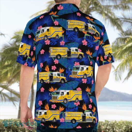 Boone County (Columbia, MO) Fire District Beach Hawaiian Shirt Gift For Summer Holiday Product Photo 1