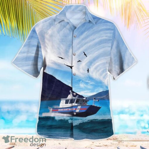 Boone County Water Rescue Hawaiian Shirt Beach Summer Shirt Product Photo 3