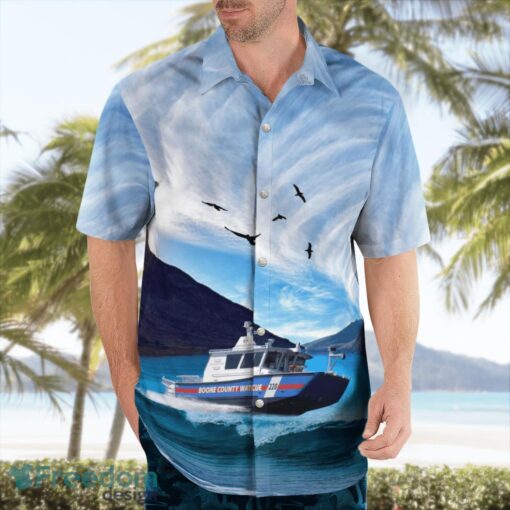 Boone County Water Rescue Hawaiian Shirt Beach Summer Shirt Product Photo 4