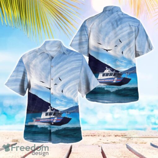 Boone County Water Rescue Hawaiian Shirt Beach Summer Shirt Product Photo 1