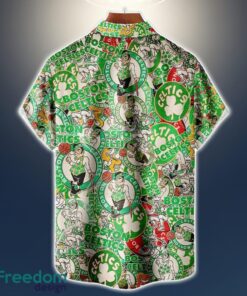 Boston Celtics Logo All Printed 3D Hawaiian Shirt For Fans NBA Hawaiian Shirt Product Photo 2