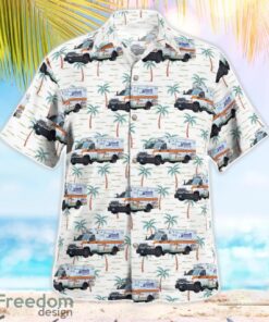 Boston EMS (Emergency Medical Services), Boston, MA Hawaiian Shirt Gift For Summer Vacation Product Photo 2