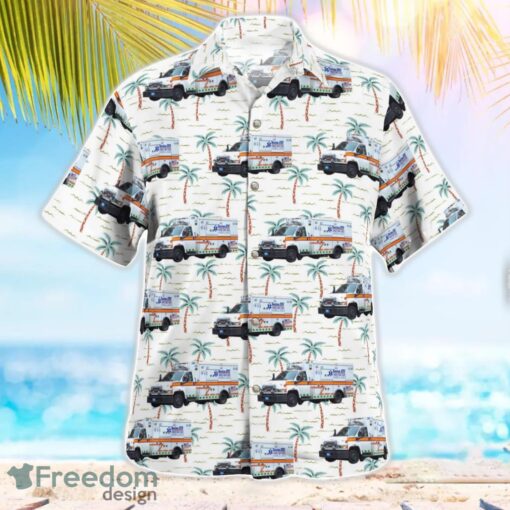 Boston EMS (Emergency Medical Services), Boston, MA Hawaiian Shirt Gift For Summer Vacation Product Photo 2