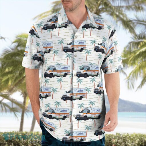 Boston EMS (Emergency Medical Services), Boston, MA Hawaiian Shirt Gift For Summer Vacation Product Photo 3