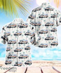 Boston EMS (Emergency Medical Services), Boston, MA Hawaiian Shirt Gift For Summer Vacation