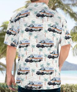 Boston EMS (Emergency Medical Services), Boston, MA Hawaiian Shirt Gift For Summer Vacation Product Photo 4