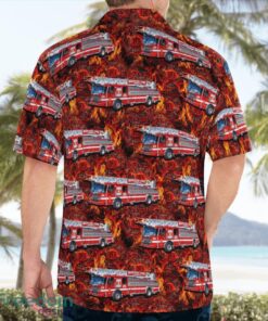 Boston Fire Department Ladder Truck Hawaiian Shirt Gift For Summer Vacation Product Photo 4