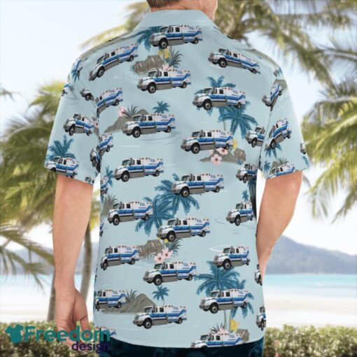 Boston, Massachusetts, Boston Children's Hospital Ambulance Summer Hawaiian Shirt For Men Women Product Photo 2