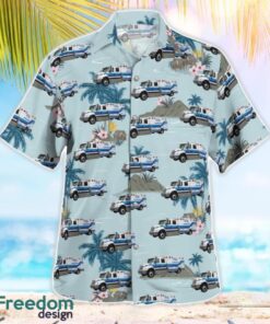 Boston, Massachusetts, Boston Children's Hospital Ambulance Summer Hawaiian Shirt For Men Women Product Photo 3