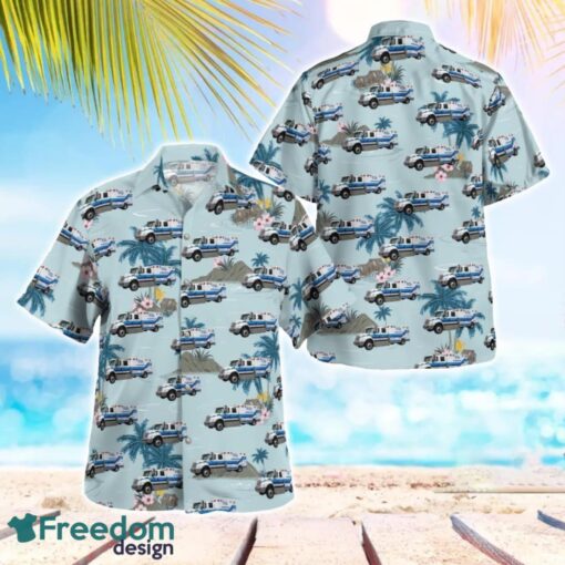 Boston, Massachusetts, Boston Children's Hospital Ambulance Summer Hawaiian Shirt For Men Women Product Photo 1