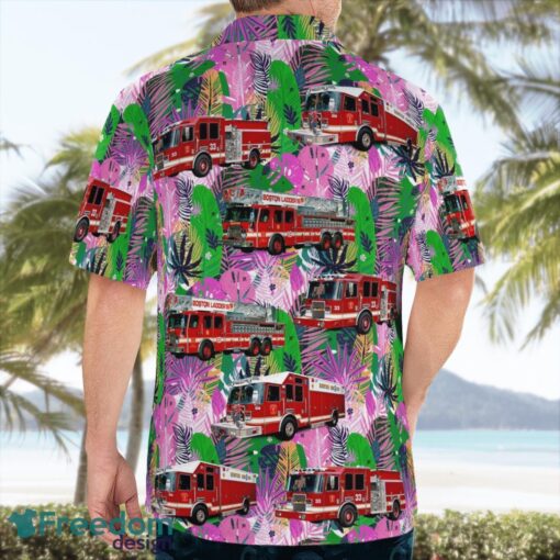 Boston, Massachusetts, Boston Fire Department Hawaiian Shirt Men Women Beach Shirt Product Photo 2