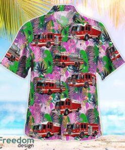 Boston, Massachusetts, Boston Fire Department Hawaiian Shirt Men Women Beach Shirt Product Photo 3