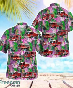 Boston, Massachusetts, Boston Fire Department Hawaiian Shirt Men Women Beach Shirt