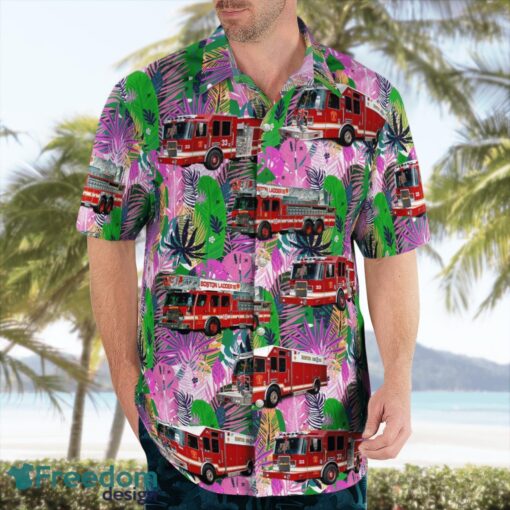 Boston, Massachusetts, Boston Fire Department Hawaiian Shirt Men Women Beach Shirt Product Photo 4