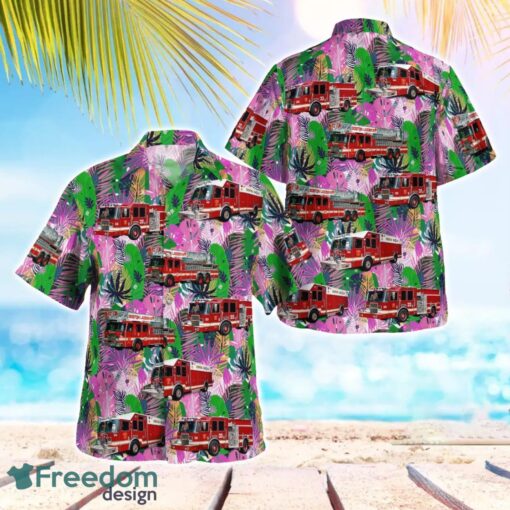 Boston, Massachusetts, Boston Fire Department Hawaiian Shirt Men Women Beach Shirt Product Photo 1