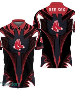 Boston Red Sox Abstract Pattern Polo Shirt Boston Red Sox Abstract Pattern Polo Shirt