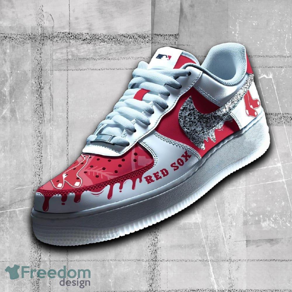 Boston Red Sox MLB AF1 Shoes Athleisure All Over Print Gift Air Force 1 Sneaker image Boston Red Sox MLB AF1 Shoes Athleisure All Over Print Gift Air Force 1 Sneaker - Boston Red Sox MLB AF1 Shoes Athleisure All Over Print Gift Air Force 1 Sneaker