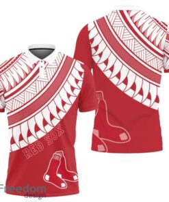 Boston Red Sox Polynesian Pattern Polo Shirt Boston Red Sox Polynesian Pattern Polo Shirt