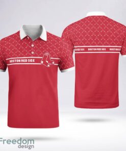 Boston Red Sox Team Logo Polo Shirt New For Men Women Fans
