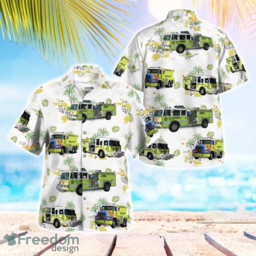 Botsford Fire Rescue 3D Hawaiian Shirt Product Photo 1