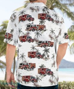 Bowie, Maryland, Company 816 - Northview Fire Station Aloha Hawaiian Shirt Product Photo 2