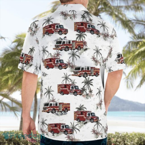 Bowie, Maryland, Company 816 - Northview Fire Station Aloha Hawaiian Shirt Product Photo 2