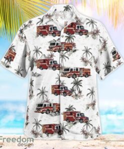 Bowie, Maryland, Company 816 - Northview Fire Station Aloha Hawaiian Shirt Product Photo 3