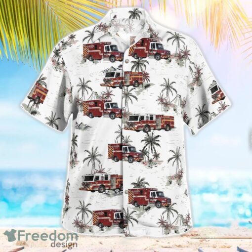 Bowie, Maryland, Company 816 - Northview Fire Station Aloha Hawaiian Shirt Product Photo 3