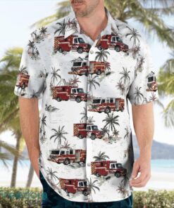 Bowie, Maryland, Company 816 - Northview Fire Station Aloha Hawaiian Shirt Product Photo 4