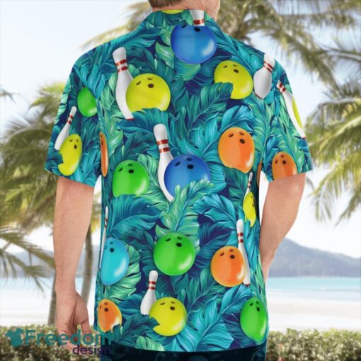 Bowling Tropical Beach Hawaiian Shirt Summer Gift Product Photo 2