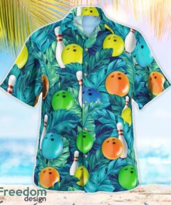 Bowling Tropical Beach Hawaiian Shirt Summer Gift Product Photo 3