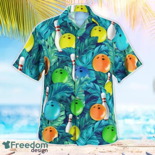 Bowling Tropical Beach Hawaiian Shirt Summer Gift Product Photo 3