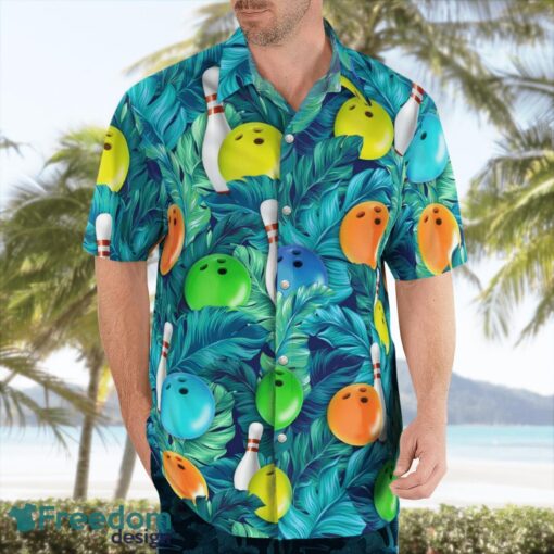 Bowling Tropical Beach Hawaiian Shirt Summer Gift Product Photo 4