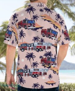 Bozeman, Montana, Bozeman Fire Department Aloha Hawaiian Shirt Product Photo 2