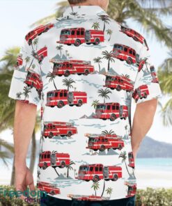 Braintree, Massachusetts, Braintree Fire Department Hawaiian Shirt Summer Beach Gift Product Photo 2