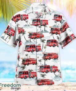 Braintree, Massachusetts, Braintree Fire Department Hawaiian Shirt Summer Beach Gift Product Photo 3