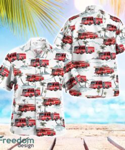 Braintree, Massachusetts, Braintree Fire Department Hawaiian Shirt Summer Beach Gift