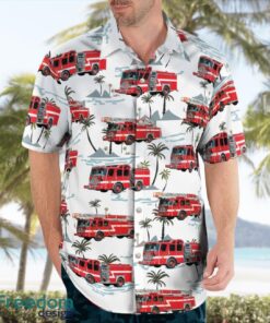 Braintree, Massachusetts, Braintree Fire Department Hawaiian Shirt Summer Beach Gift Product Photo 4