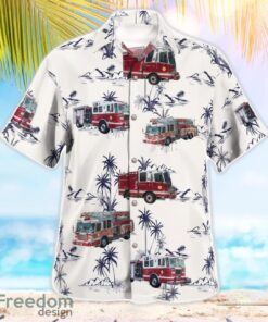 Bridgehampton, Suffolk County, New York, Bridgehampton Volunteer Fire Department Aloha Hawaiian Shirt Product Photo 3