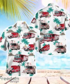 Bridgewater Fire Department 3D Hawaiian Shirt