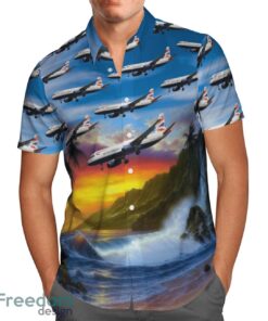 British Airways Airbus A320-200 Summer Hawaiian Shirt Product Photo 2