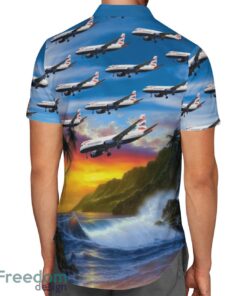 British Airways Airbus A320 200 Summer Hawaiian Shirt image British Airways Airbus A320-200 Summer Hawaiian Shirt Product Photo 3