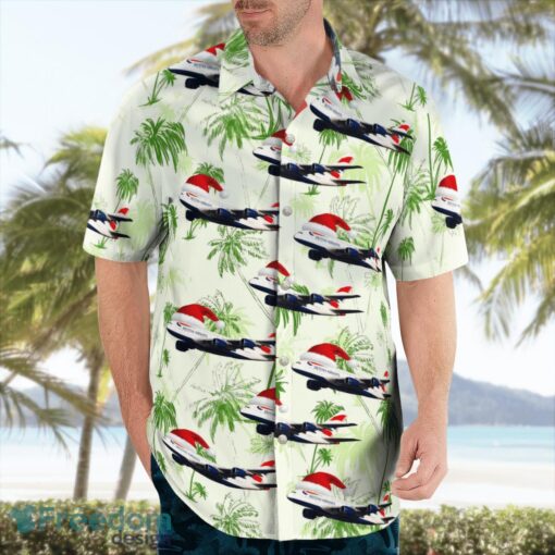 British Airways Christmas Aloha Hawaiian Shirt Product Photo 4