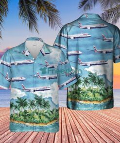 British Airways Plane Hawaiian Shirt Beach Summer Shirt All Printed