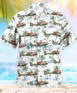 British Army Aerospatiale (Westland) SA-341B Gazelle AH1 Hawaiian Shirt Beach Summer Shirt Product Photo 2