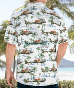 British Army Aerospatiale (Westland) SA-341B Gazelle AH1 Hawaiian Shirt Beach Summer Shirt Product Photo 4