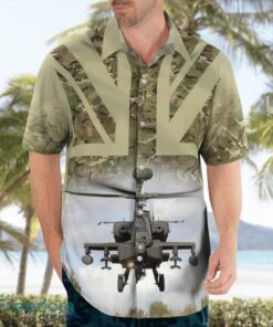 British Army AgustaWestland Apache Aloha Hawaiian Shirt Product Photo 4