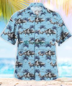 British Army AgustaWestland AW-159 Wildcat AH1 Hawaiian Shirt Beach Summer Shirt Product Photo 2